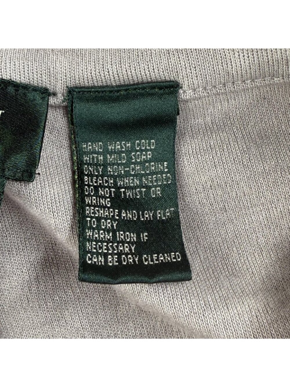 Lauren Ralph Lauren Knit Dress Pants Womens 2X Gray Straight Leg Relaxed Fit - Picture 14 of 16